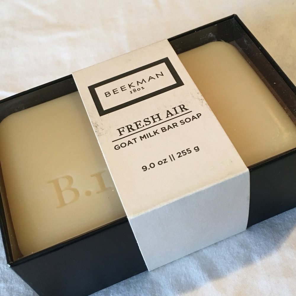 Beekman 1802 Fresh Air 9oz Goat Milk Soap Made in the USA